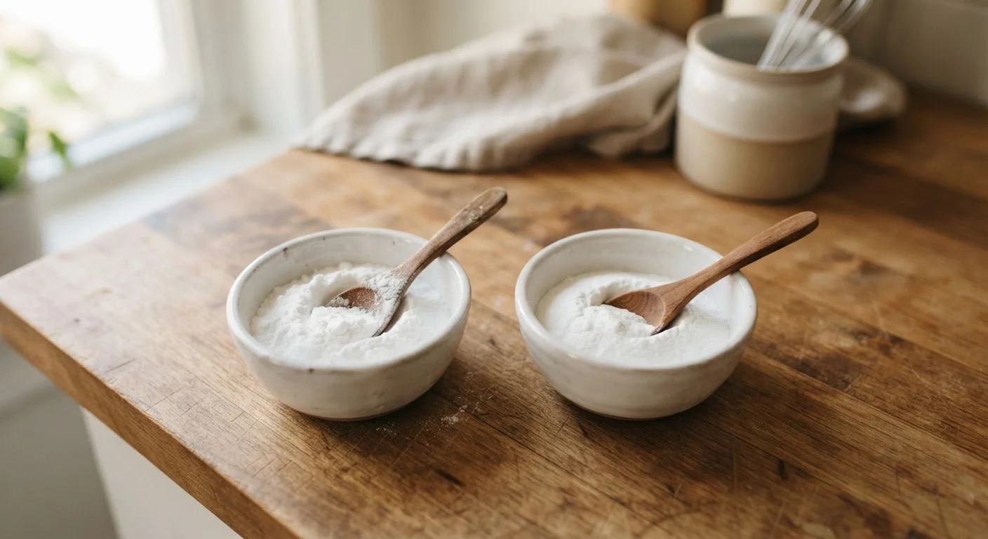 Baking Soda and Baking Powder Are Not the Same Thing