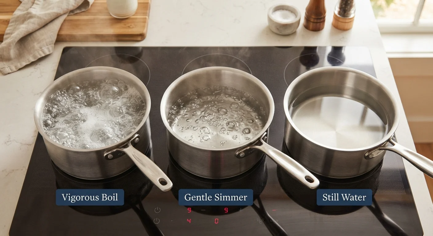 Boiling, Simmering, and Poaching Are Not the Same Thing