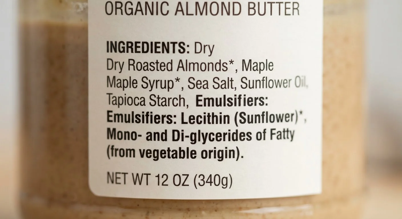 Emulsifiers on the Label: What Lecithin and Mono-diglycerides Actually Do