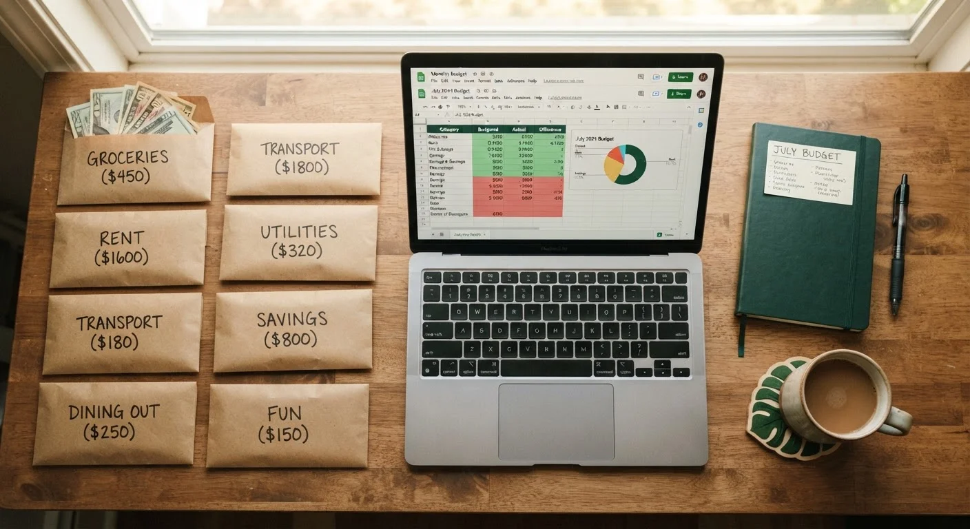 Envelope Budgeting vs. Spreadsheet Budgeting
