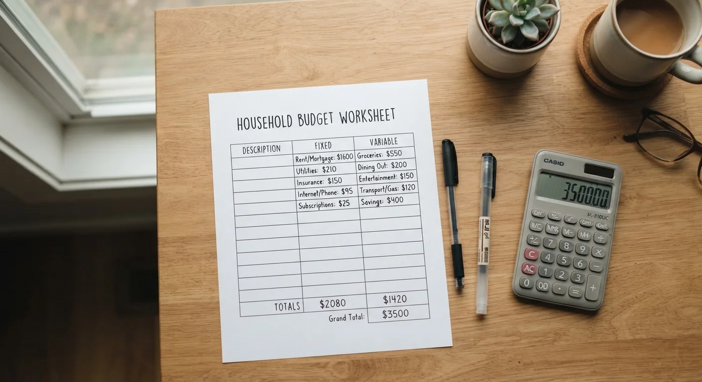 Fixed vs. Variable Expenses: A Key Budgeting Concept Explained