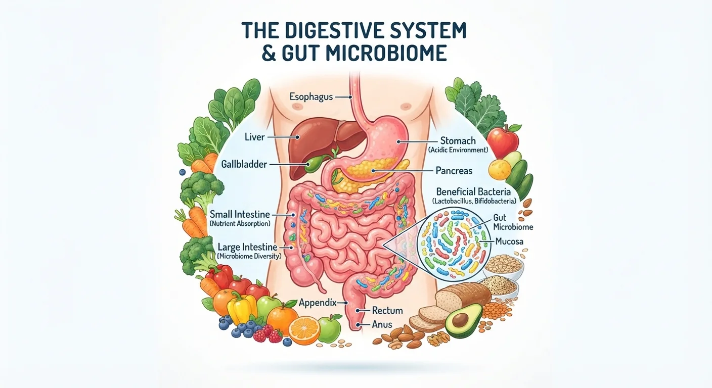 Gut Health and Diet: What Your Digestive System Is Actually Doing with Food