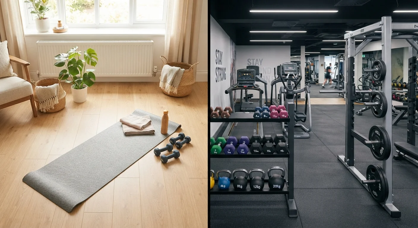 Home Workouts vs. Gym Workouts: A Practical Comparison