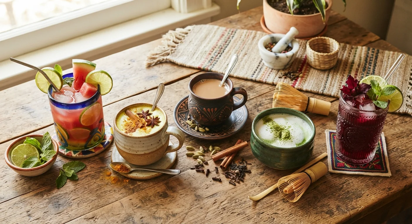 Non-Alcoholic Drinks of the World: A Region-by-Region Overview