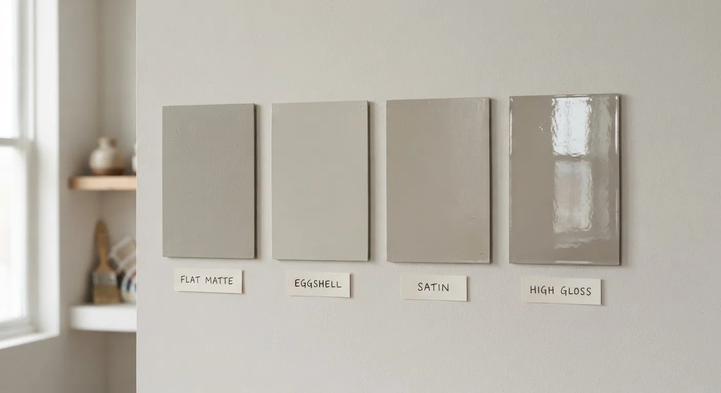 Paint Finishes Explained: Matte, Eggshell, Satin, and Gloss