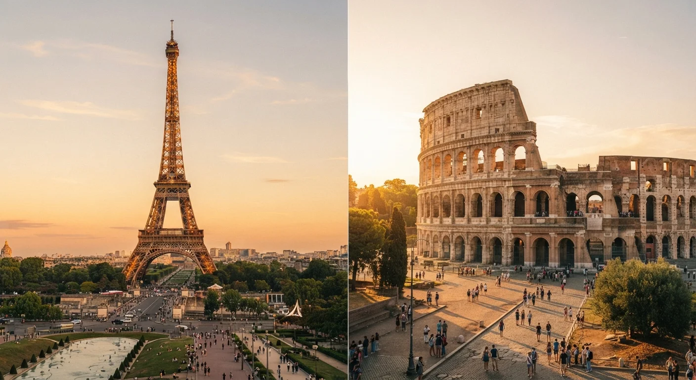 Paris or Rome: Which European Capital Makes More Sense for a First Trip?