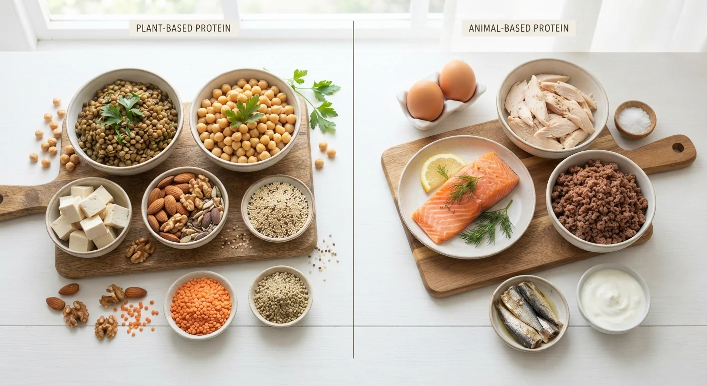 Plant Proteins vs. Animal Proteins: Understanding the Key Nutritional Differences