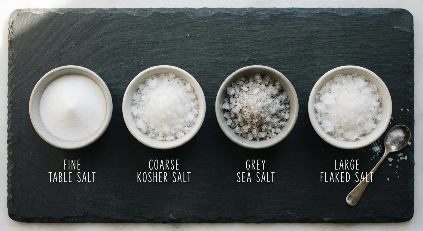 Salt Is Not Just Salt: Kosher, Sea, Table, and Flaked Varieties Decoded