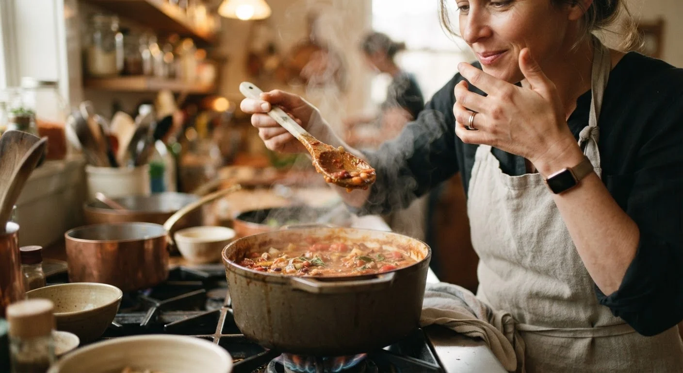 Tasting as You Cook: The Habit That Separates Confident Cooks from Uncertain Ones