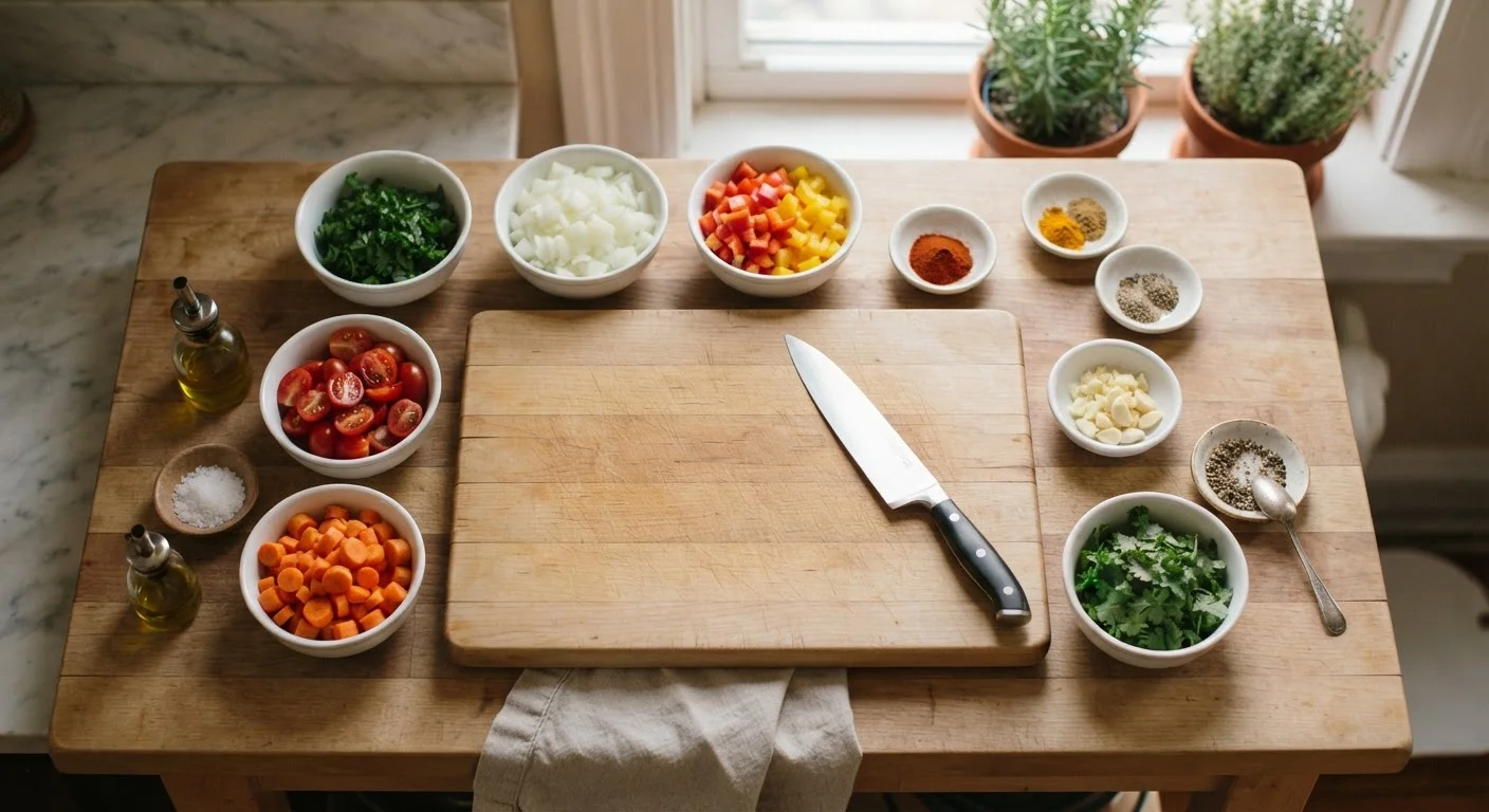 The Logic Behind Mise en Place and Why It Makes Cooking Calmer