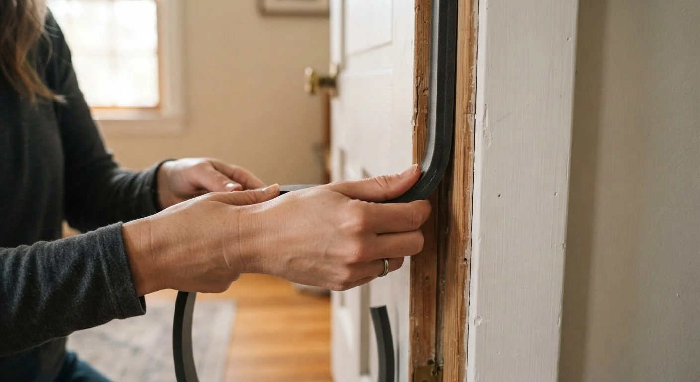 Weatherstripping Your Doors and Windows: Draught-Proofing from the Inside Out